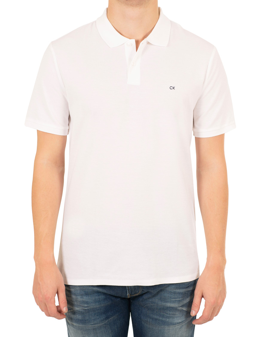 Herren | Poloshirts | Calvin Klein | Pique White