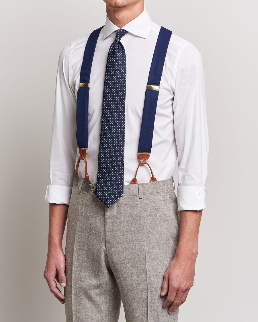 Herren | Hosenträger | Albert Thurston | Fresco Braces 38mm Royal Blue