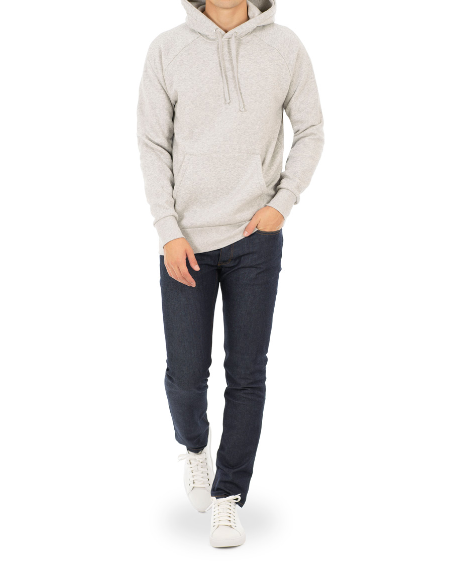 Herren | Pullover | A Day's March | Hoodie Sweatshirt Grey Melange