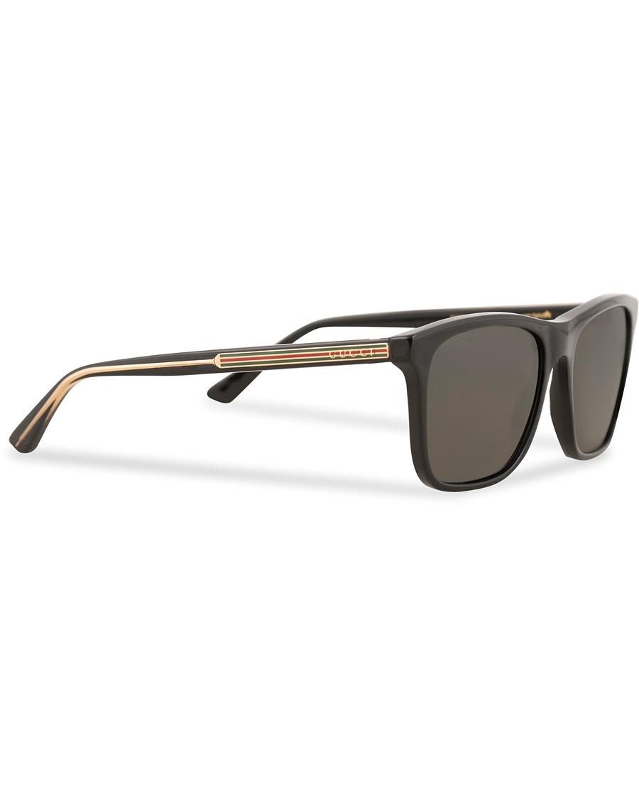 Herren | Gucci GG0381S Sunglasses Black/Grey | Gucci | GG0381S Sunglasses Black/Grey