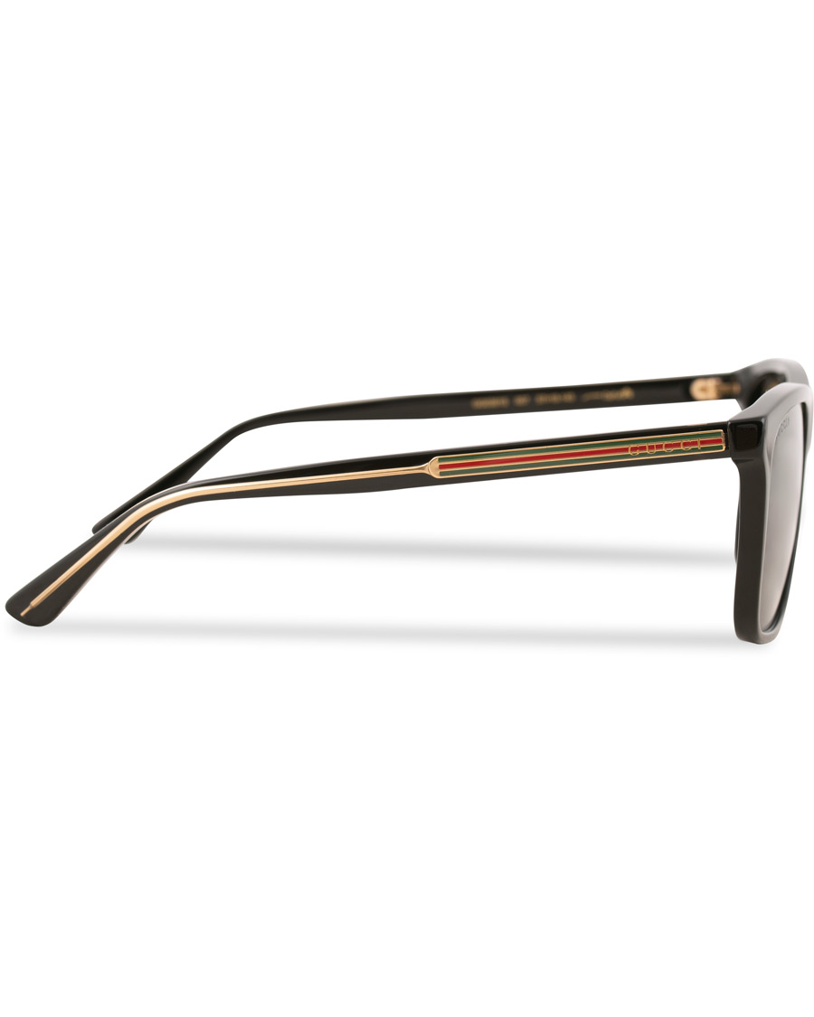 Herren | Gucci GG0381S Sunglasses Black/Grey | Gucci | GG0381S Sunglasses Black/Grey