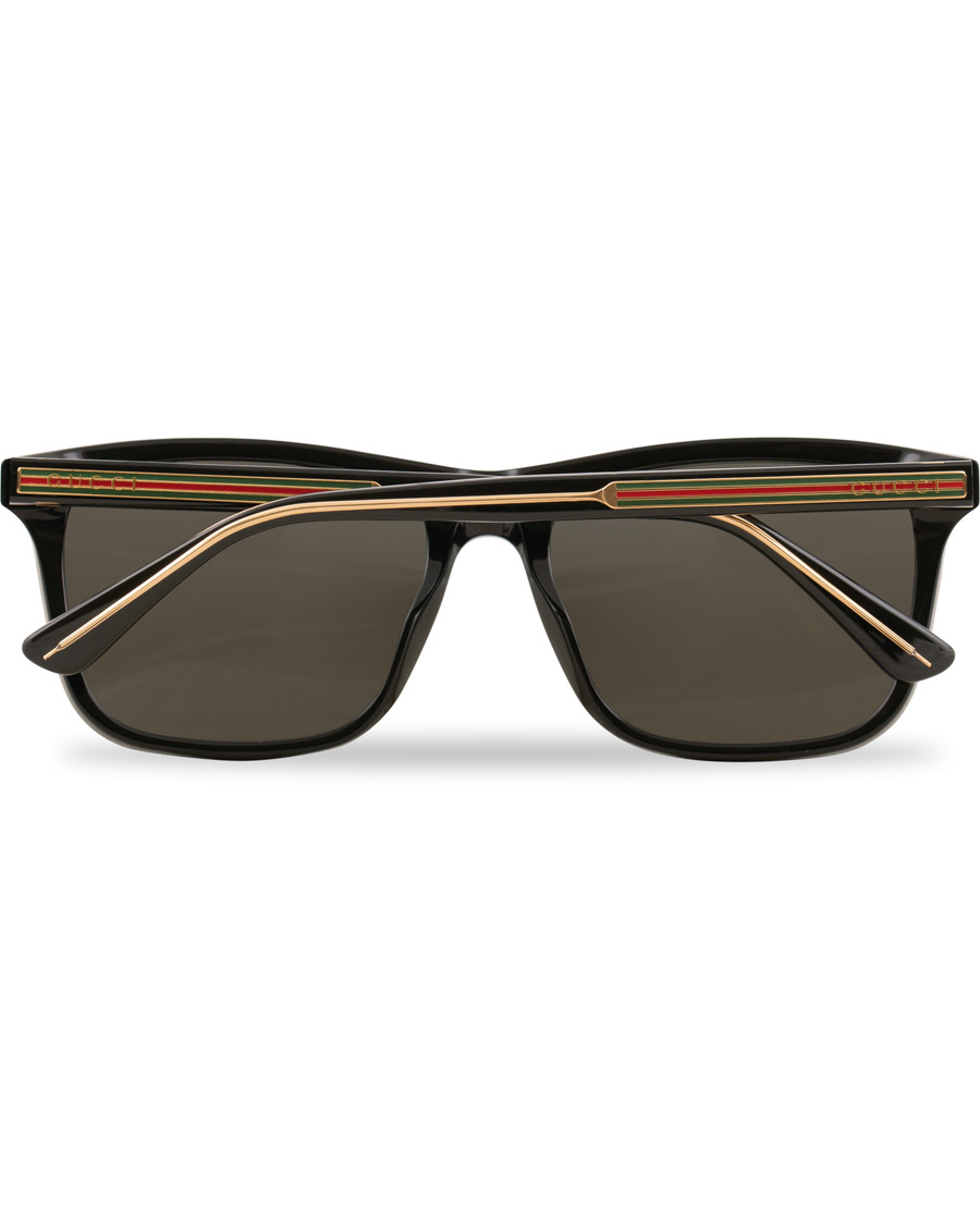 Herren | Gucci GG0381S Sunglasses Black/Grey | Gucci | GG0381S Sunglasses Black/Grey