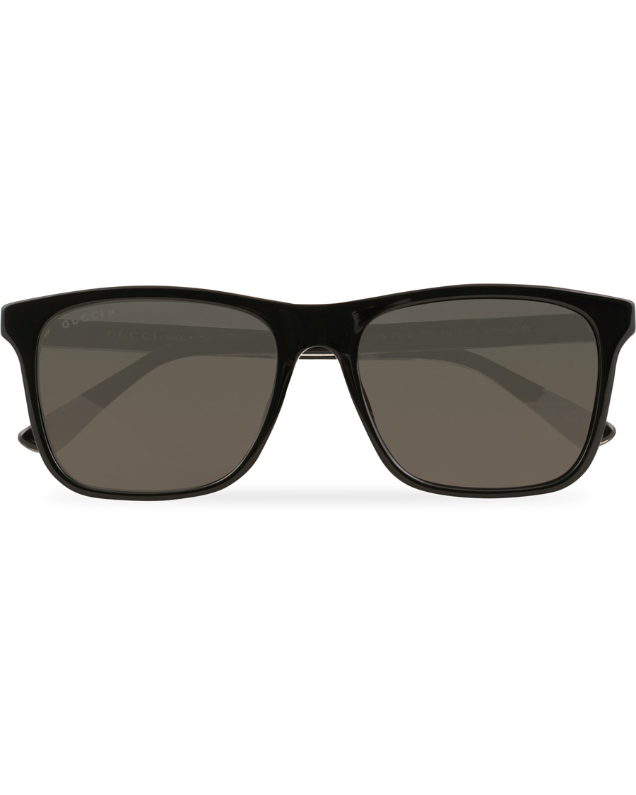 Herren | Gucci GG0381S Sunglasses Black/Grey | Gucci | GG0381S Sunglasses Black/Grey