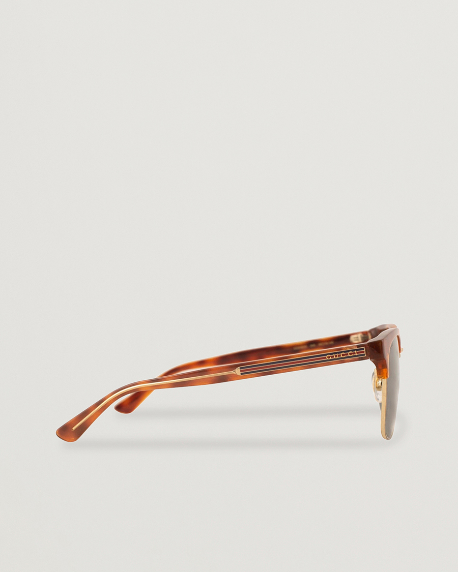 Herren | Gucci GG0382S Sunglasses Havana/Blue | Gucci | GG0382S Sunglasses Havana/Blue