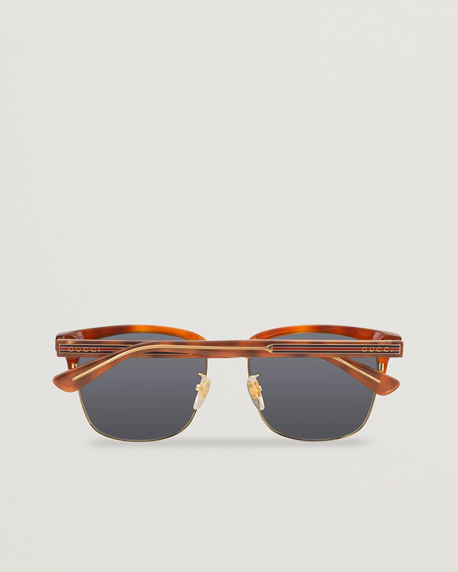 Herren | Gucci GG0382S Sunglasses Havana/Blue | Gucci | GG0382S Sunglasses Havana/Blue
