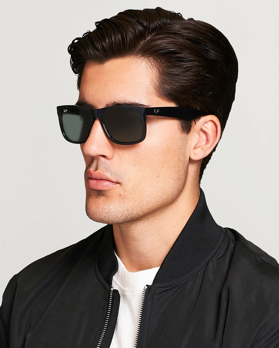 Herren | Sonnenbrillen | Ray-Ban | 0RB4165 Justin Sunglasses Black