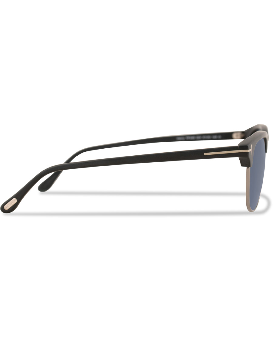 Herren | Sonnenbrillen | Tom Ford | Henry FT0248 Sunglasses Matte Black/Blue