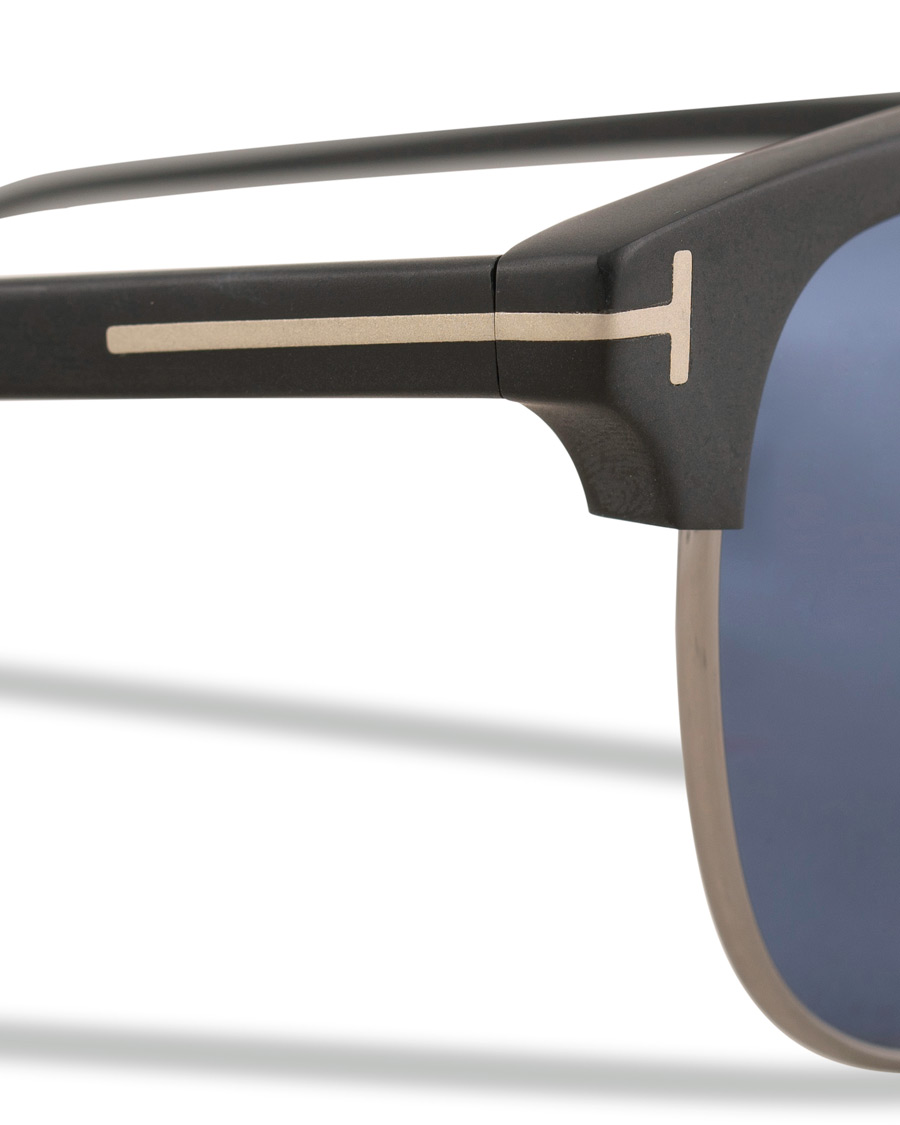 Herren | Sonnenbrillen | Tom Ford | Henry FT0248 Sunglasses Matte Black/Blue