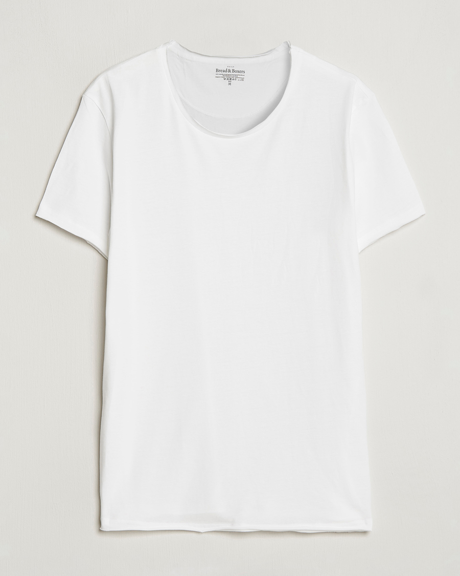 Herren | T-Shirts | Bread & Boxers | Crew Neck Relaxed White