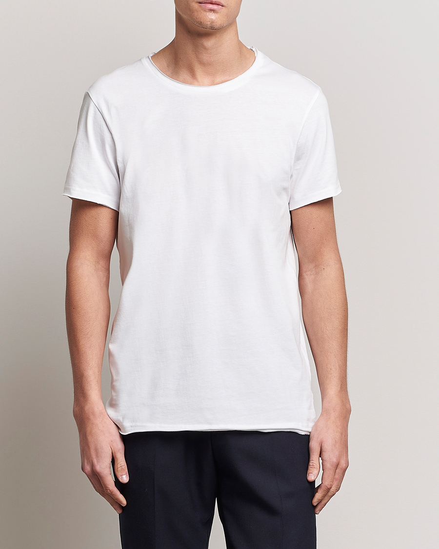 Herren | T-Shirts | Bread & Boxers | Crew Neck Relaxed White