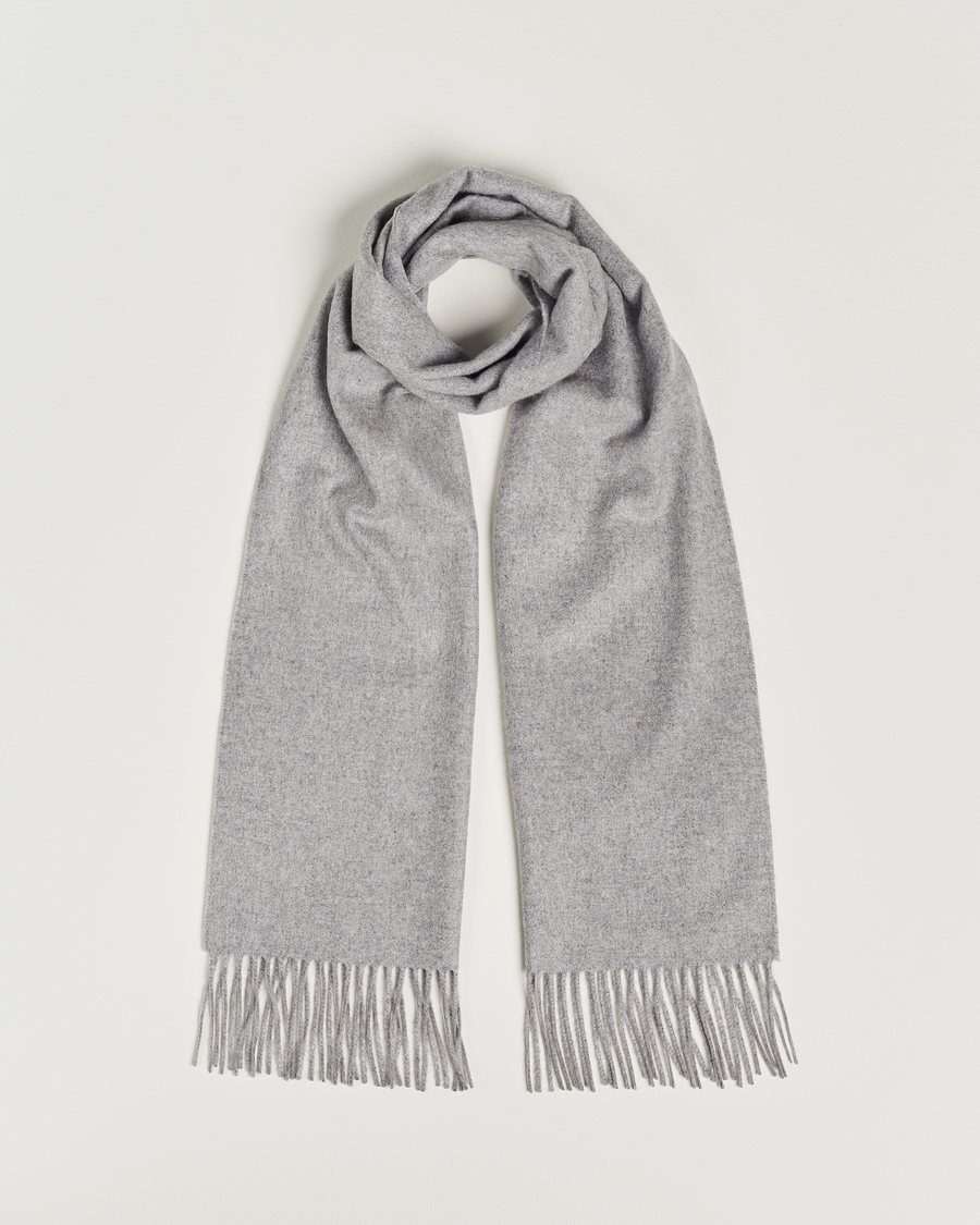 Herren | Schals | Piacenza Cashmere | Cashmere Scarf Light Grey