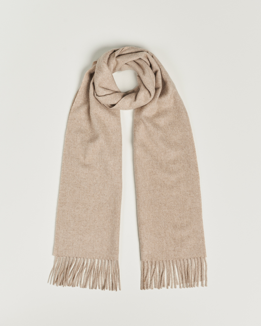 Herren | Schals | Piacenza Cashmere | Cashmere Scarf Light Beige