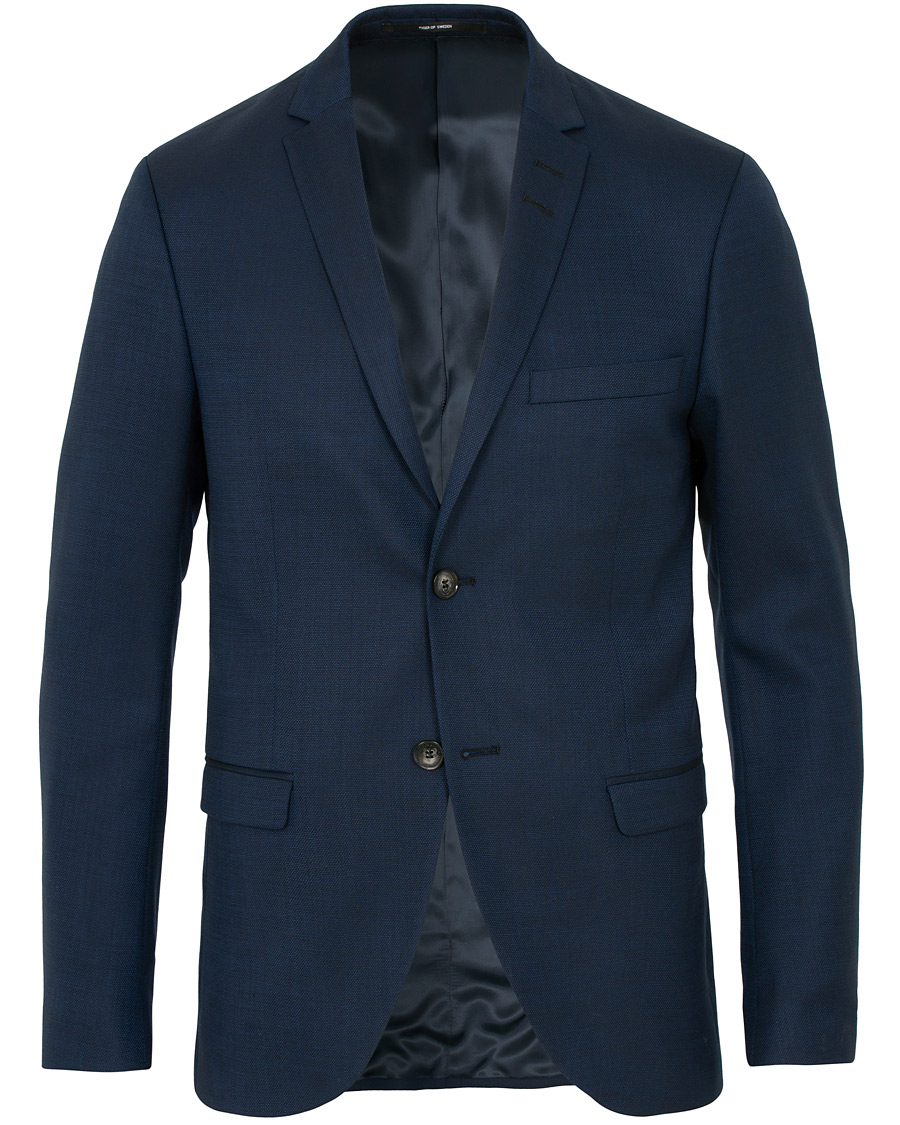 Herren | Sakkos | Tiger of Sweden | Jil Wool Stretch Blazer Country Blue