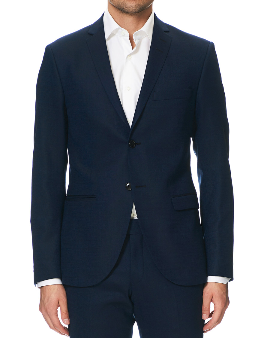 Herren | Sakkos | Tiger of Sweden | Jil Wool Stretch Blazer Country Blue