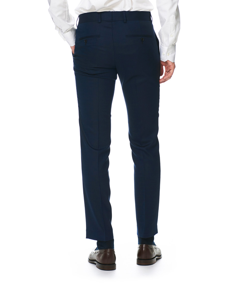 Herren | Hosen | Tiger of Sweden | Gordon Wool Stretch Trousers Country Blue