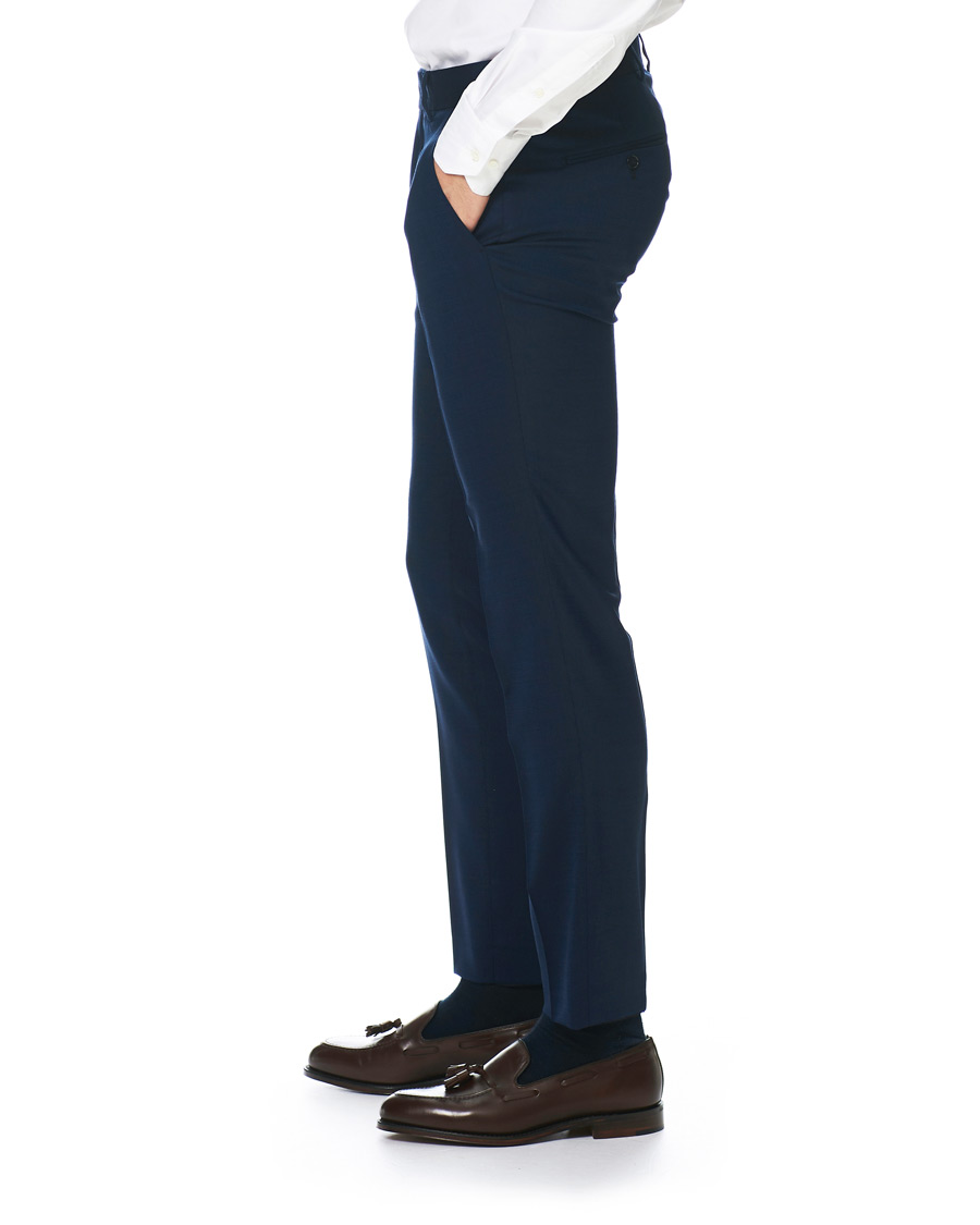 Herren | Hosen | Tiger of Sweden | Gordon Wool Stretch Trousers Country Blue