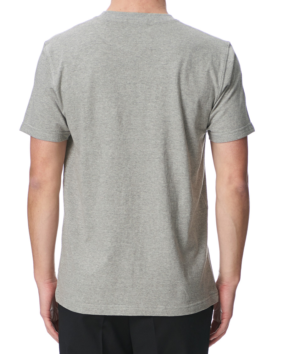 Herren | T-Shirts | Nudie Jeans | Daniel Logo Tee Grey Melange