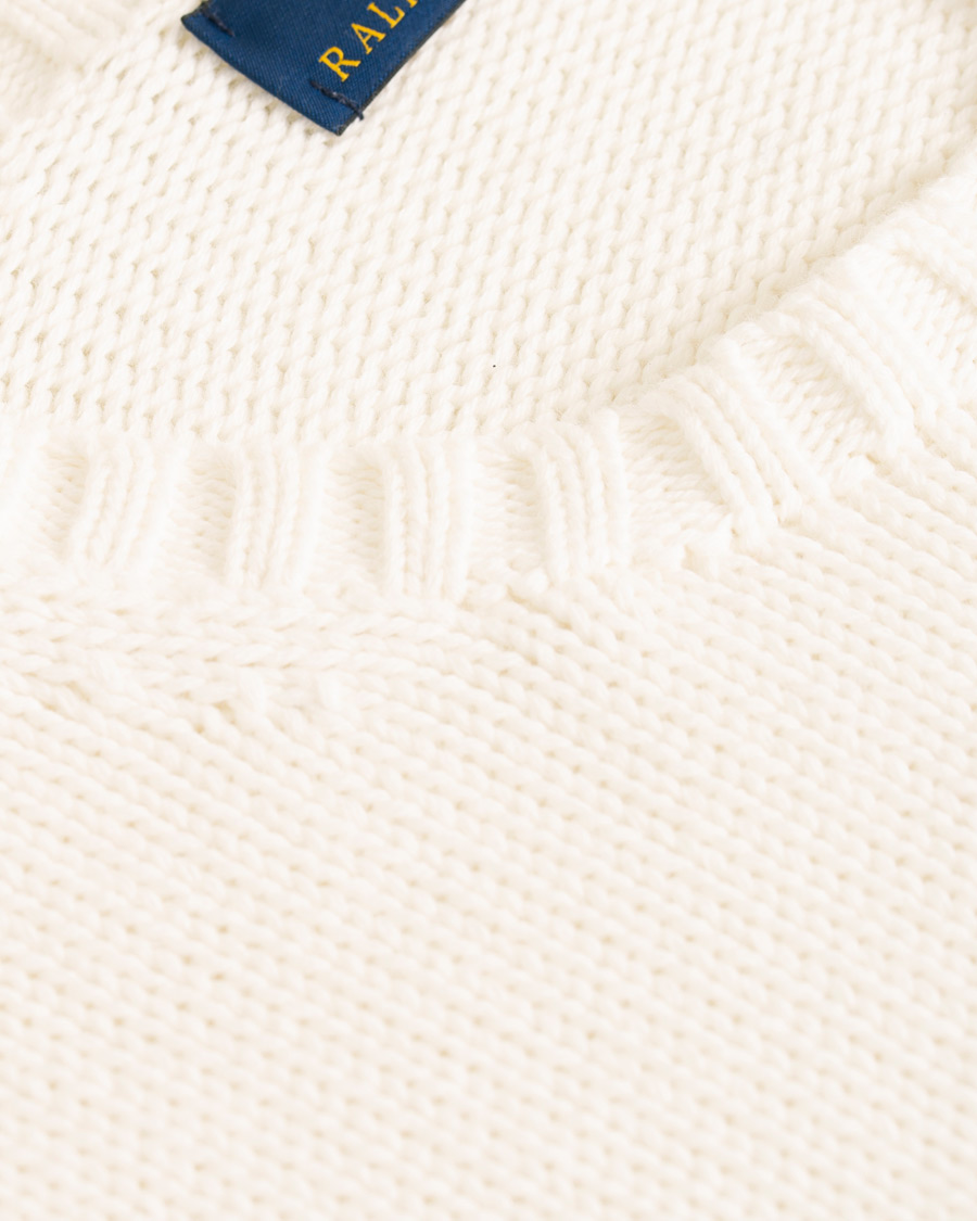Herren | Pullover | Polo Ralph Lauren | Crisby Cotton Crew Neck White