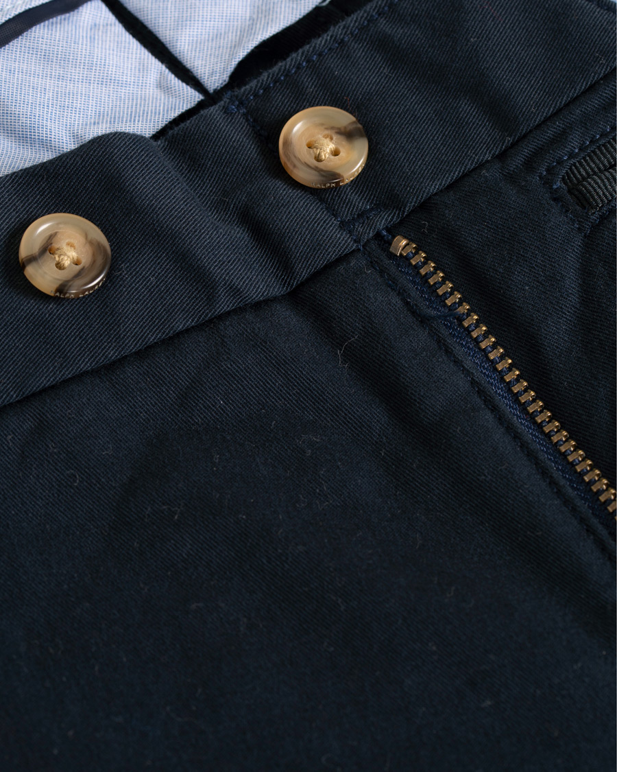 Herren | Hosen | Polo Ralph Lauren | Tailored Slim Fit Stretch Hudson Chinos Aviator Navy