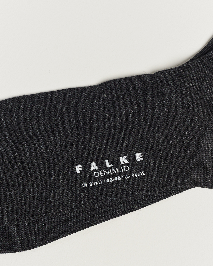 Herren | Unterwäsche | Falke | Denim ID Jeans Socks Anthracite Melange