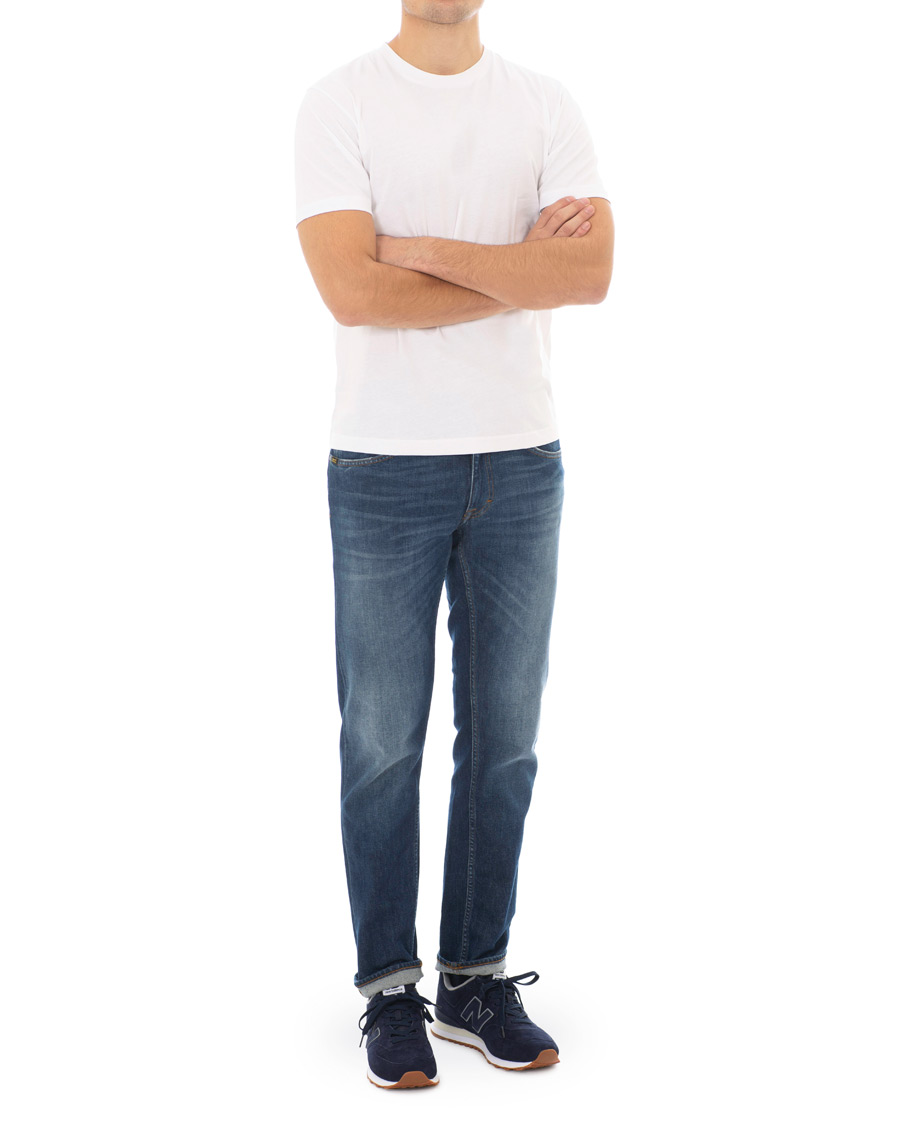 Herren | T-Shirts | Sunspel | Riviera Organic Tee White