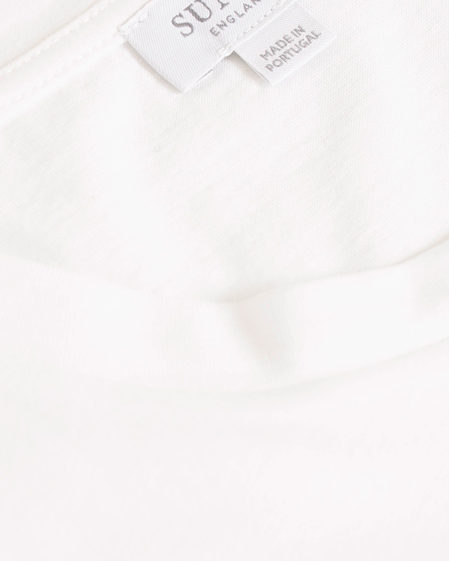 Herren | T-Shirts | Sunspel | Riviera Organic Tee White