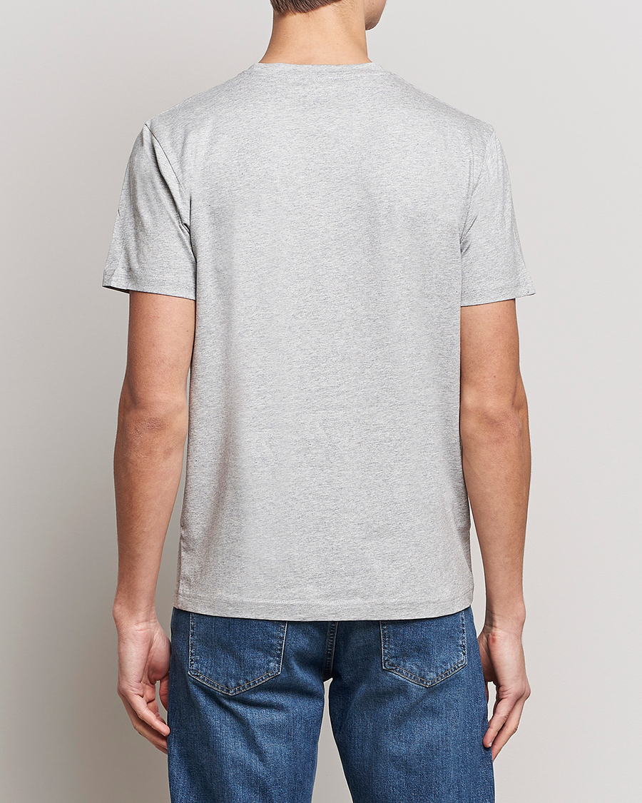 Herren | T-Shirts | Sunspel | Riviera Midweight T-Shirt Grey Melange