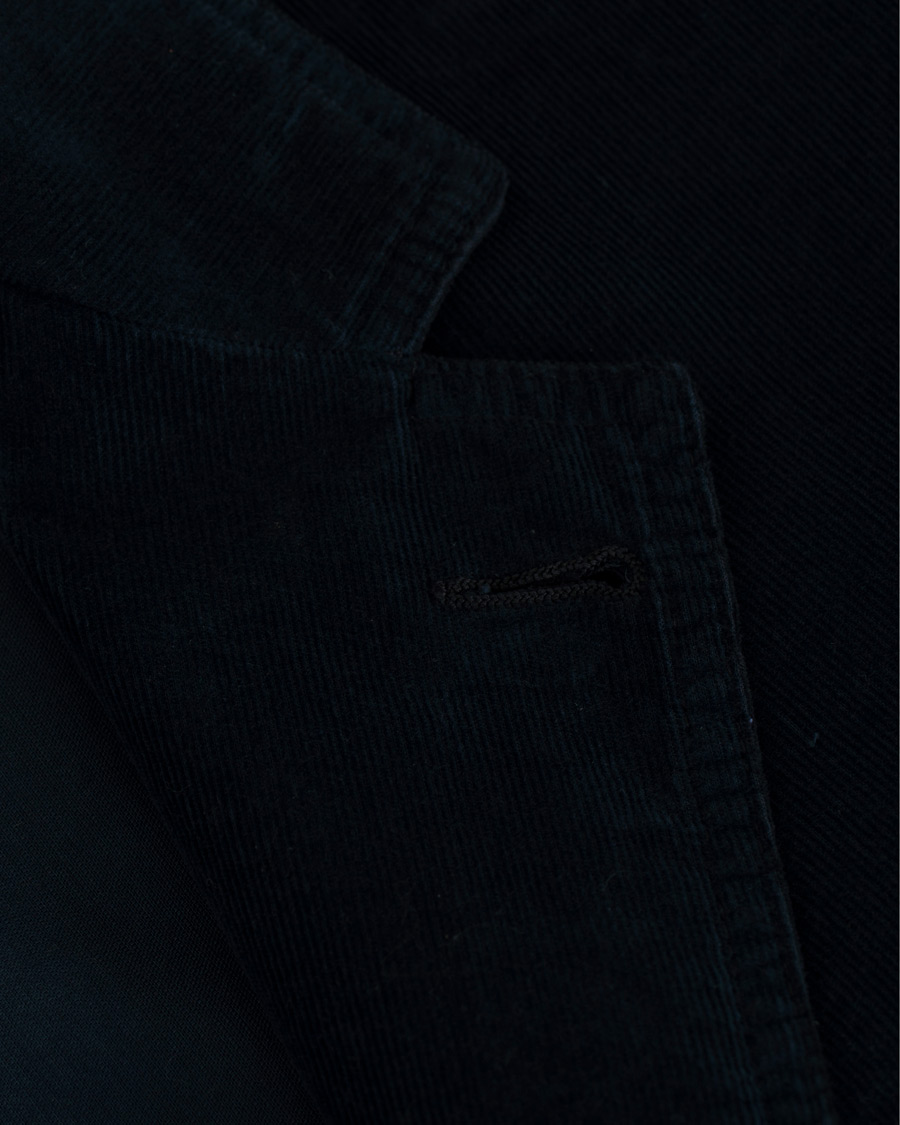 Herren | Sakkos | Massimo Alba | Baglietto Light Baby Corduroy Jacket Navy Blue