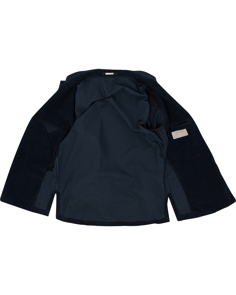 Herren | Sakkos | Massimo Alba | Baglietto Light Baby Corduroy Jacket Navy Blue