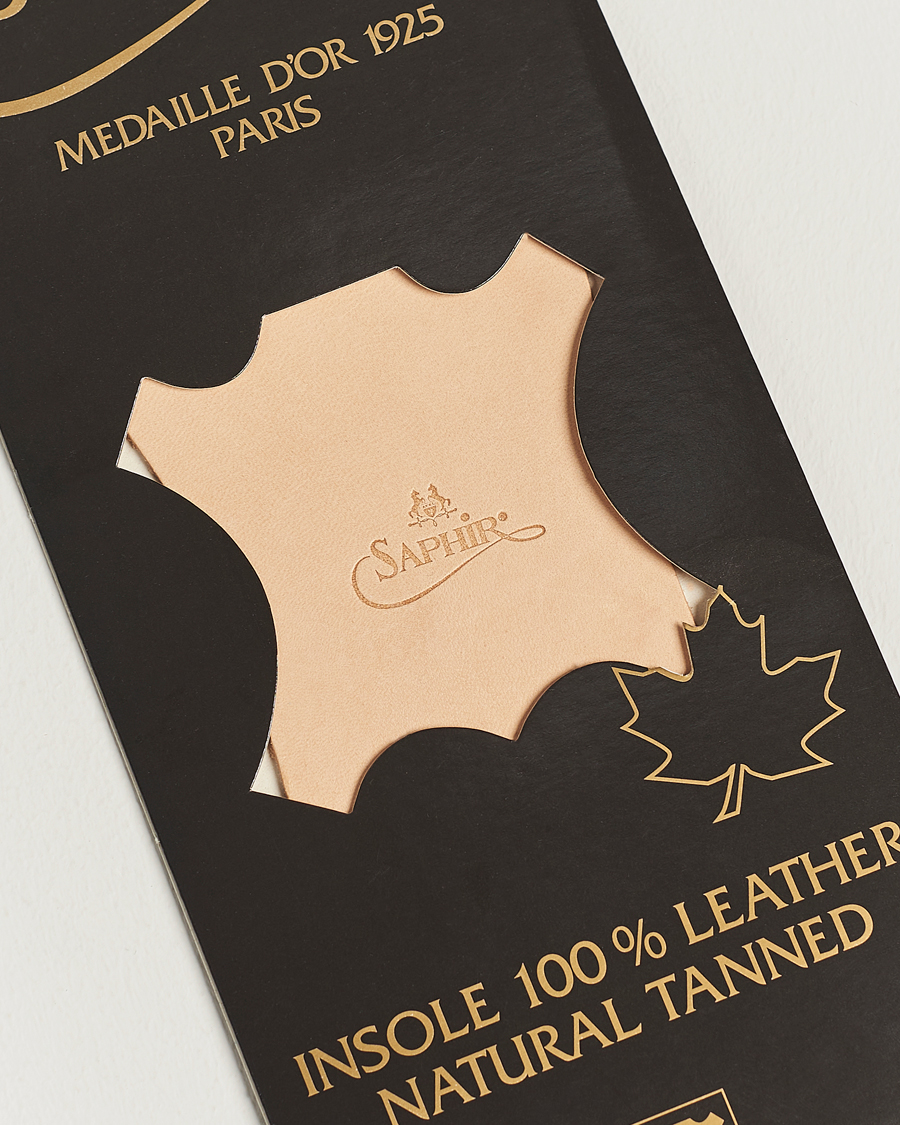 Herren |  | Saphir Medaille d\'Or | Round Leather Insoles