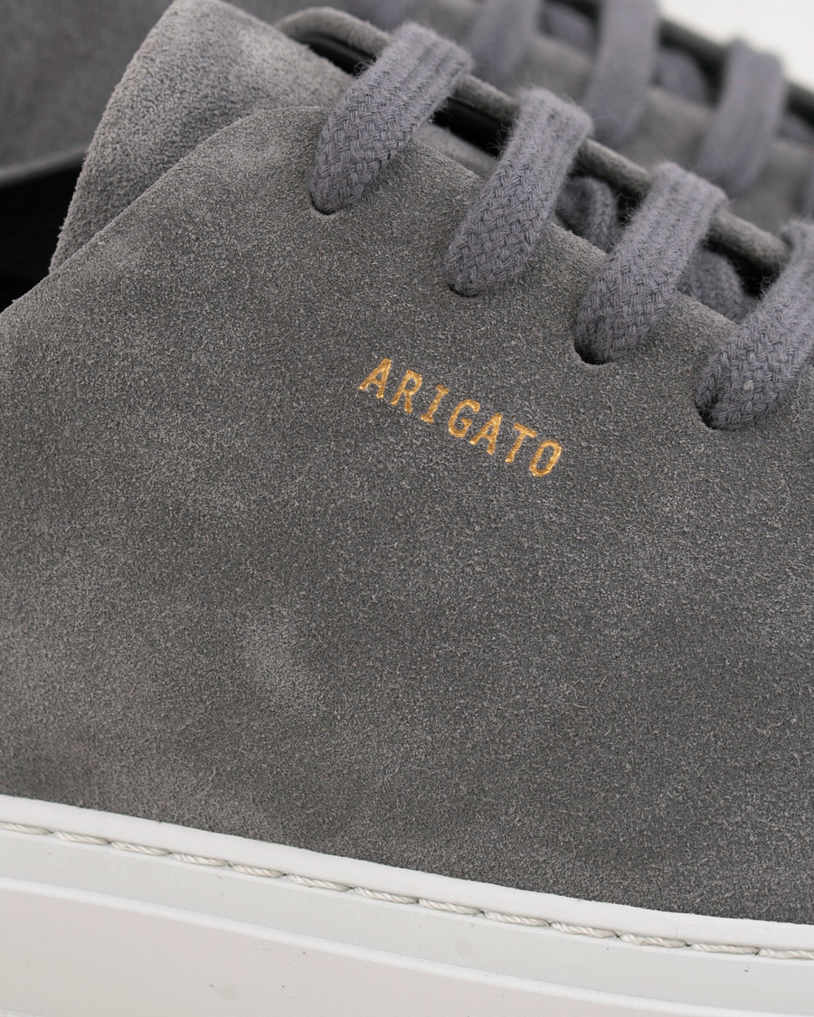 Herren | Axel Arigato Cap Toe Sneaker Dark Grey Suede | Axel Arigato | Cap Toe Sneaker Dark Grey Suede