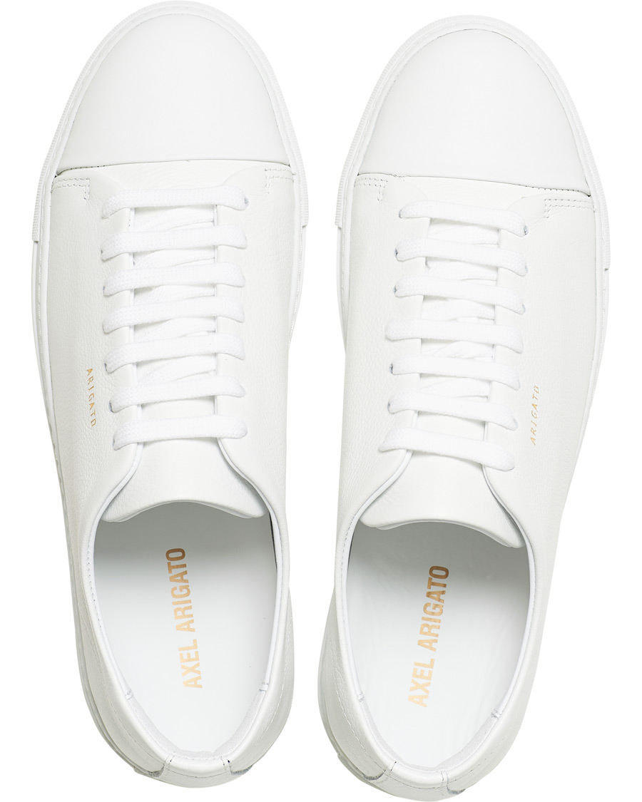 Herren | Axel Arigato Cap Toe Sneaker White Leather | Axel Arigato | Cap Toe Sneaker White Leather