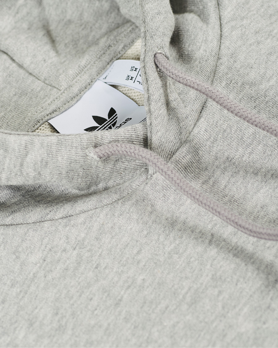 Herren | Pullover | adidas Originals | Trefoil Hoodie Grey Melange