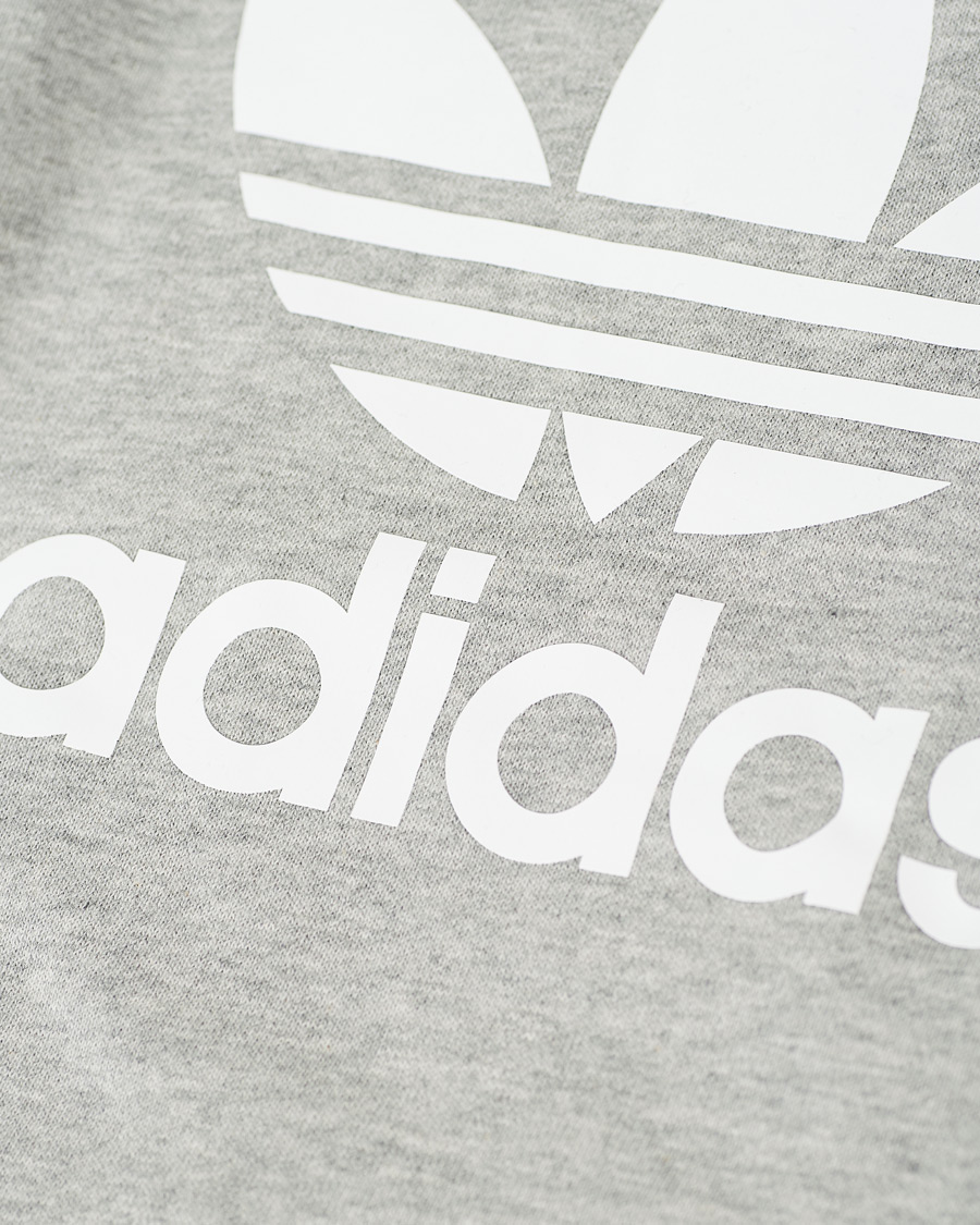 Herren | Pullover | adidas Originals | Trefoil Hoodie Grey Melange