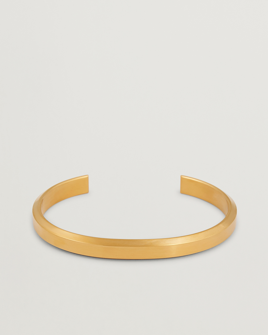 Herren | Skultuna Icon Cuff Matte Gold | Skultuna | Icon Cuff Matte Gold