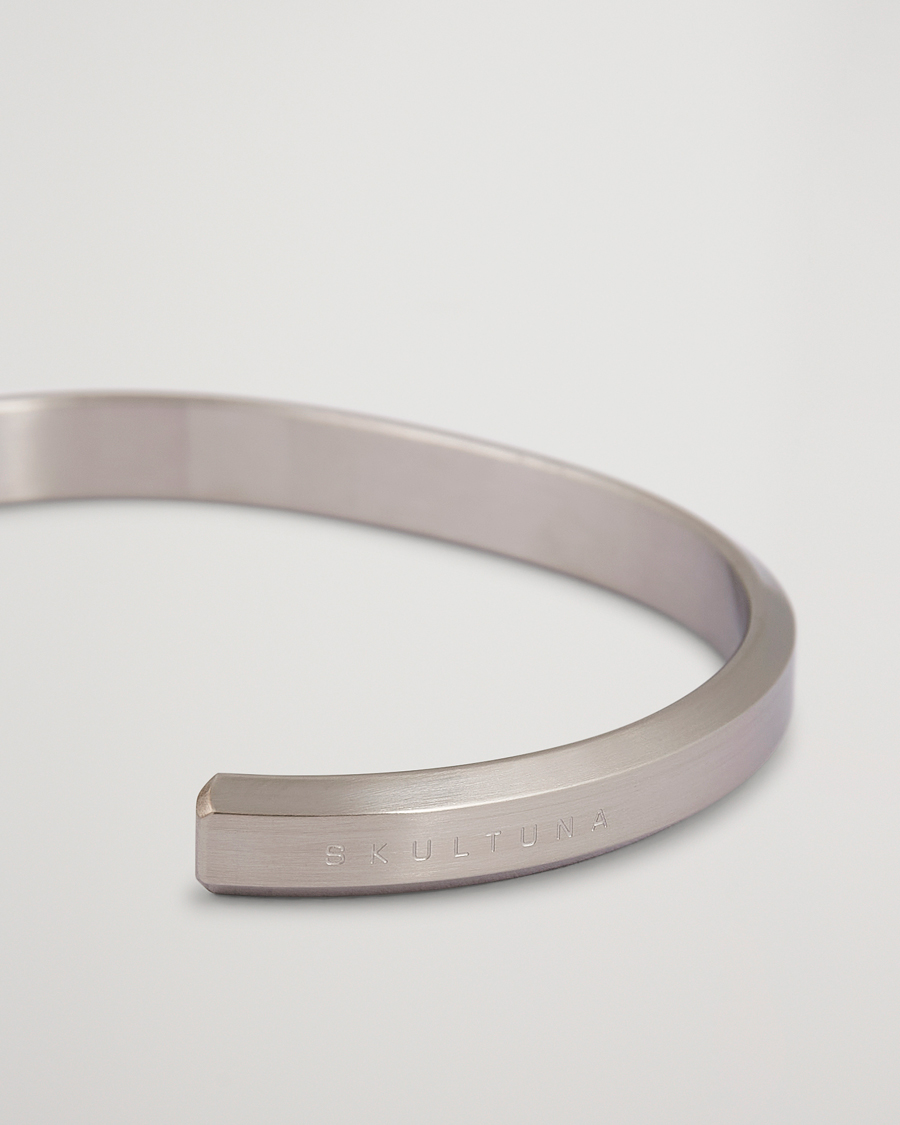 Herr | Armband | Skultuna | Icon Cuff Matte Steel