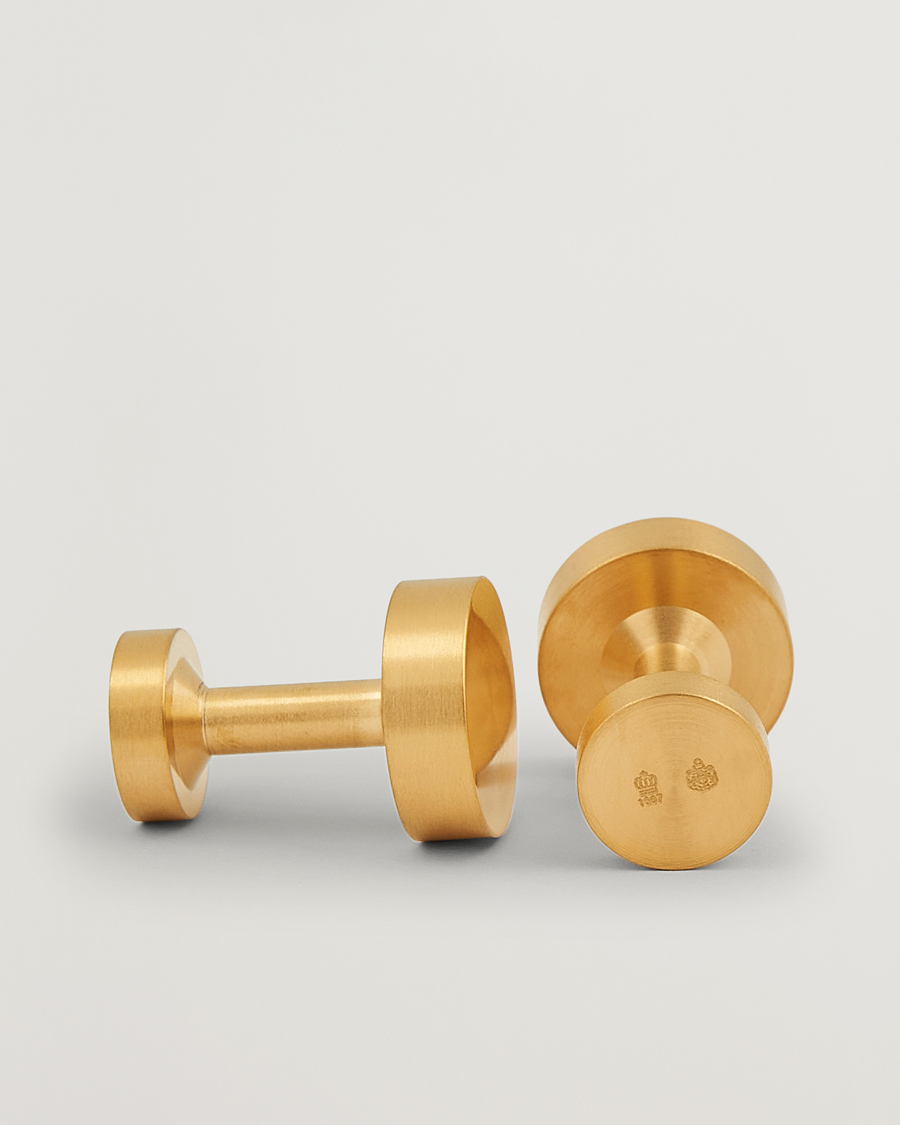 Herren | Skultuna The Icon Cuffs Matte Gold | Skultuna | The Icon Cuffs Matte Gold