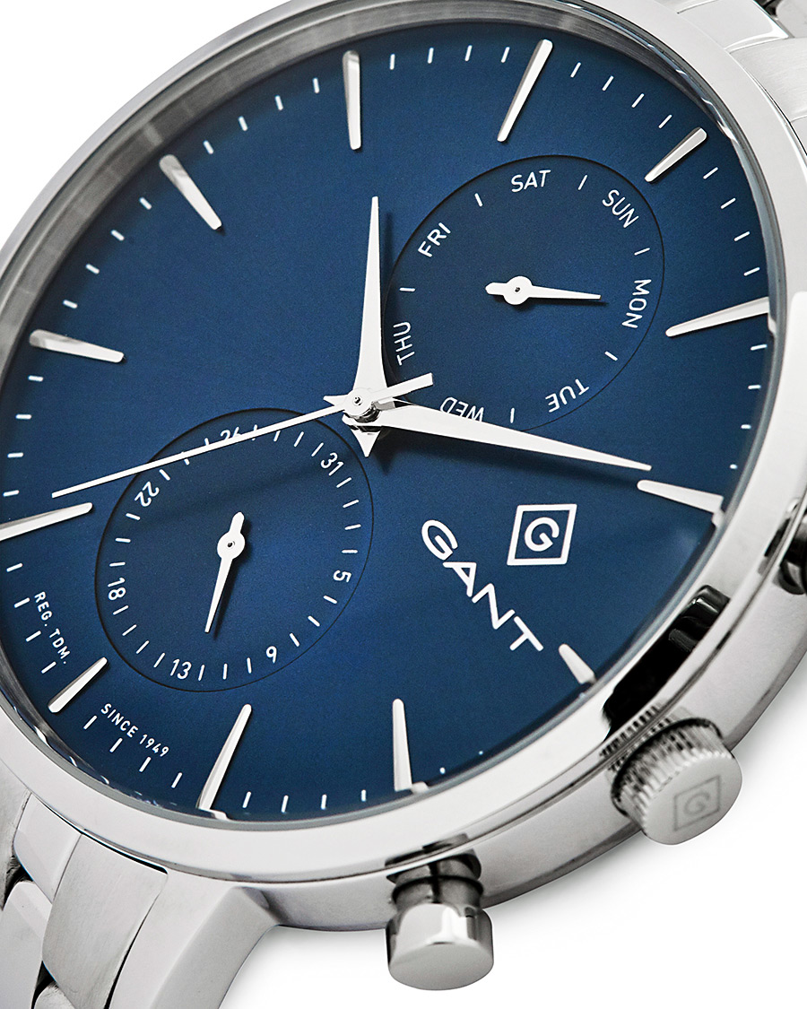 Herren | GANT Park Hill Day Date II Blue | GANT | Park Hill Day Date II Blue