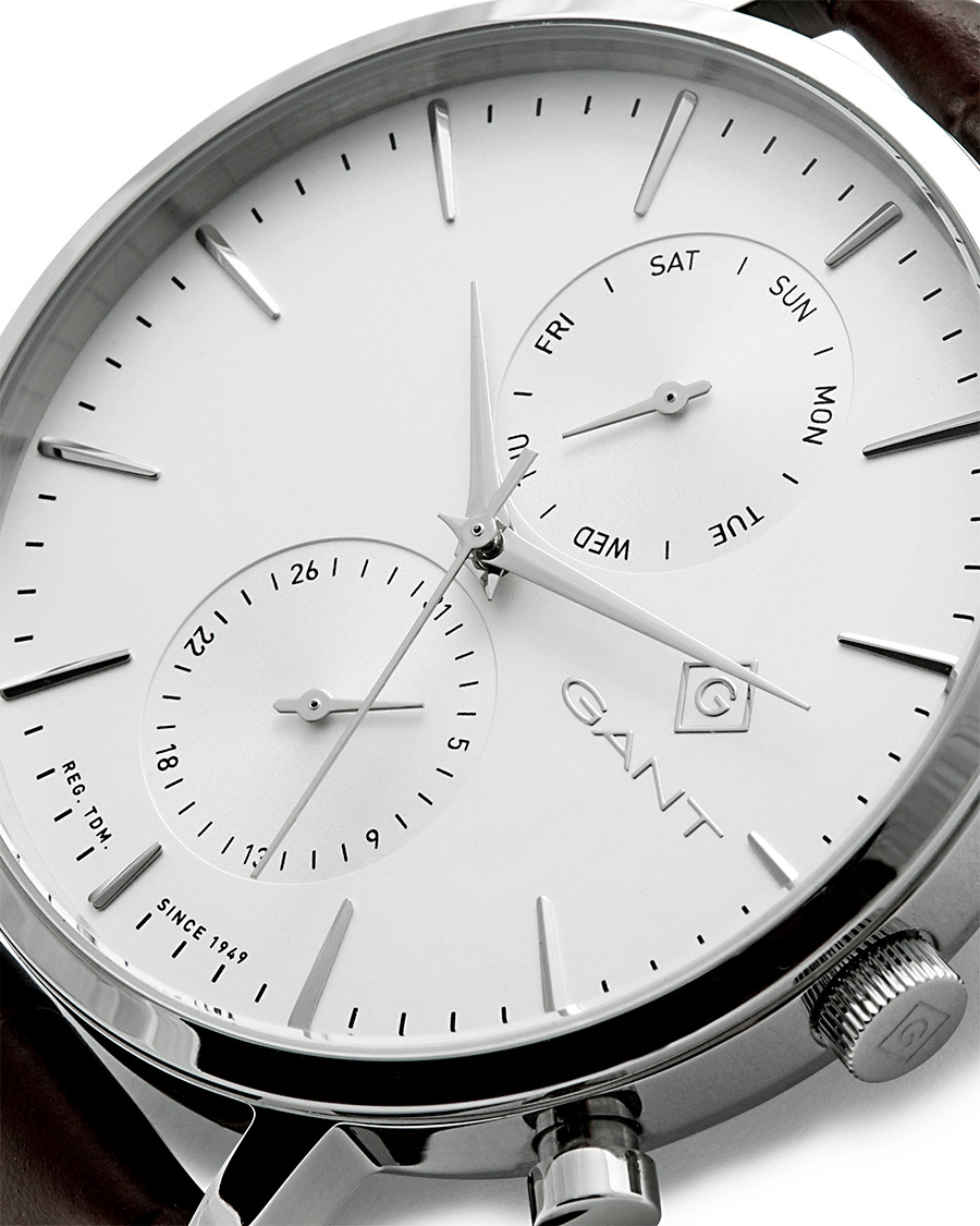 Herren | GANT Park Hill Day Date II Silver | GANT | Park Hill Day Date II Silver