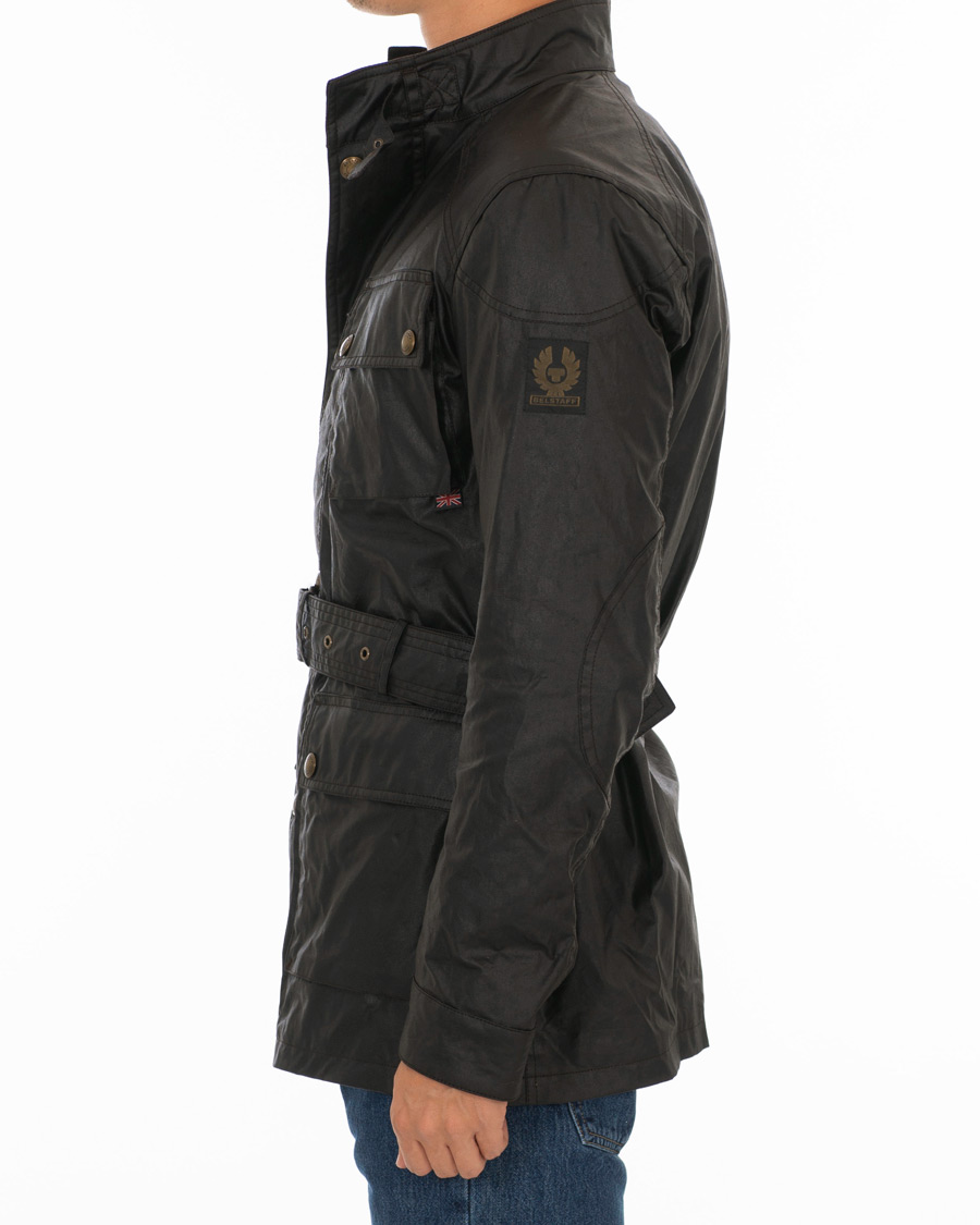 Herren | Jacken | Belstaff | Trialmaster Waxed Jacket Mahogany Brown