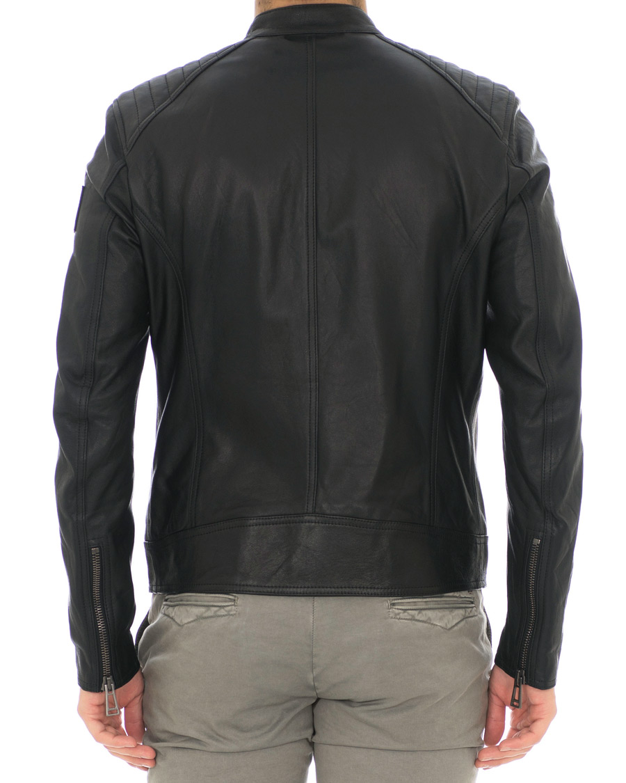 Herren | Jacken | Belstaff | V Racer Leather Jacket Black