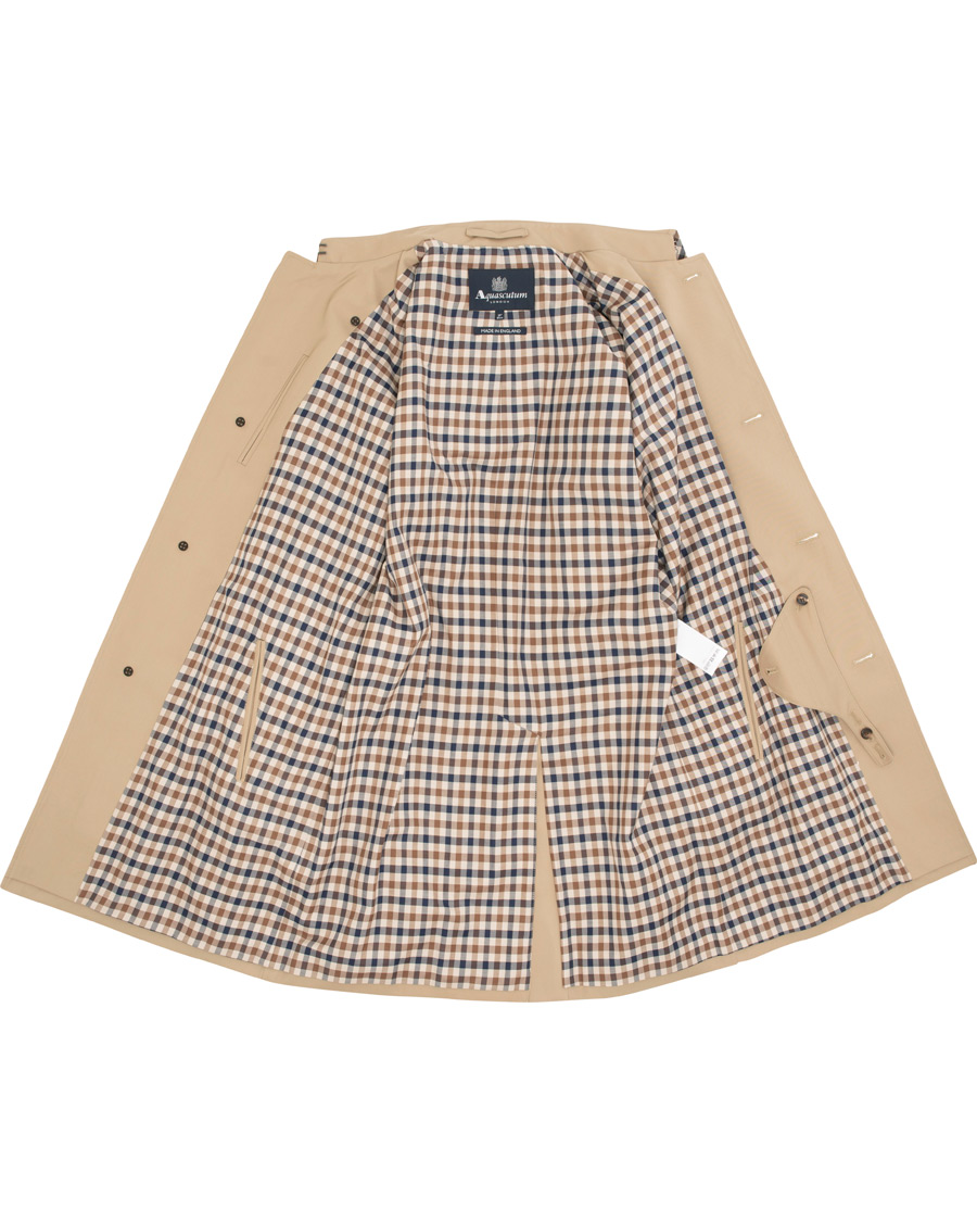 Aquascutum Corby Single Breasted Trenchcoat Camel bei Care Aquascutum Corby Single Breasted Trenchcoat Camel bei Care