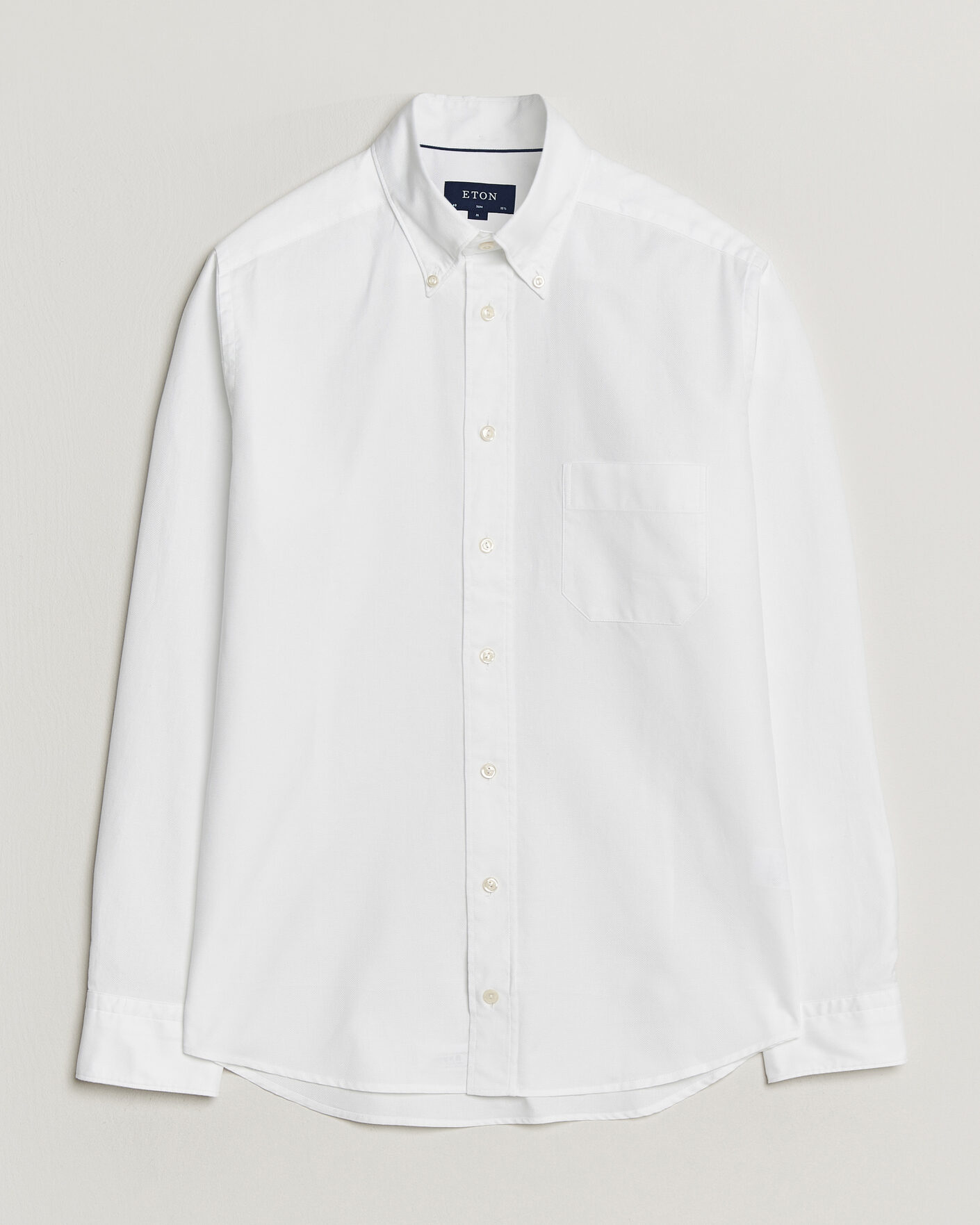 Herren | Hemden | Eton | Slim Fit Royal Oxford Button Down White
