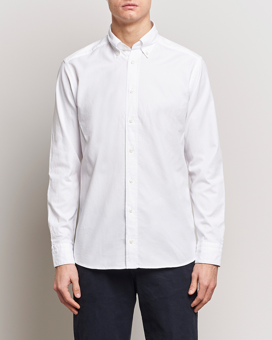 Men |  | Eton | Slim Fit Royal Oxford Button Down White