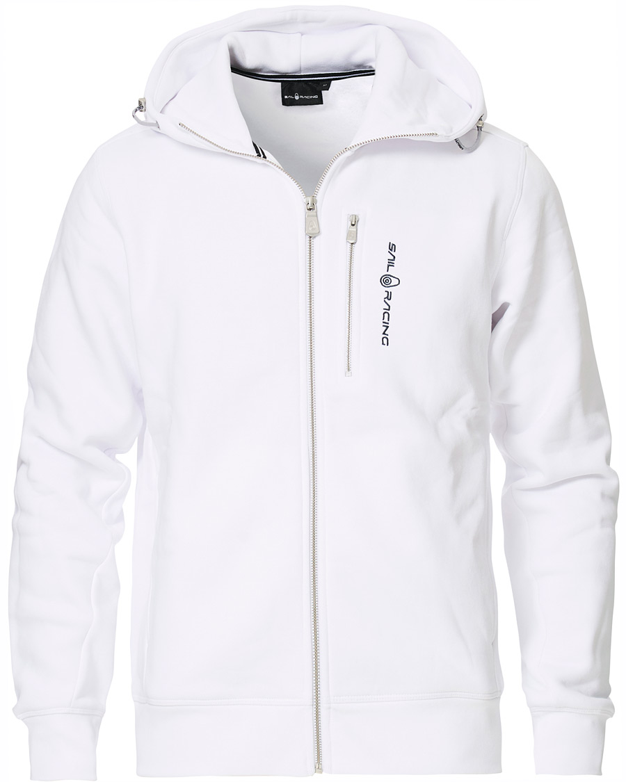Herren | Pullover | Sail Racing | Bowman Full Zip Hoodie White