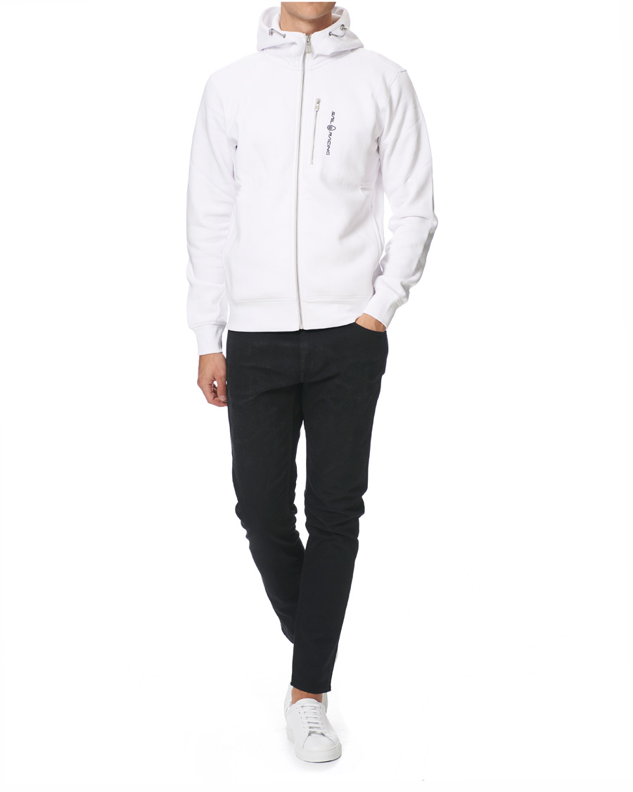 Herren | Pullover | Sail Racing | Bowman Full Zip Hoodie White