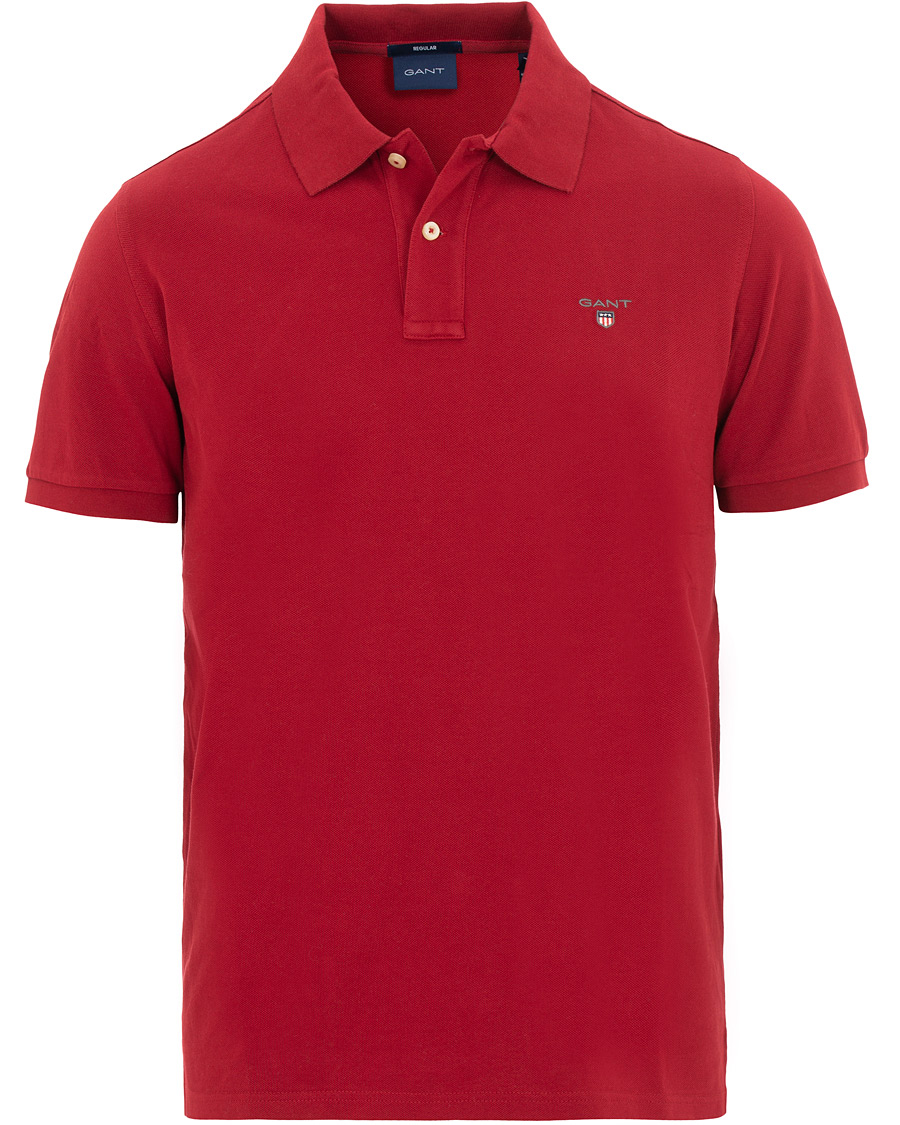 Herren | Poloshirts | GANT | The Original Polo Mahogany Red