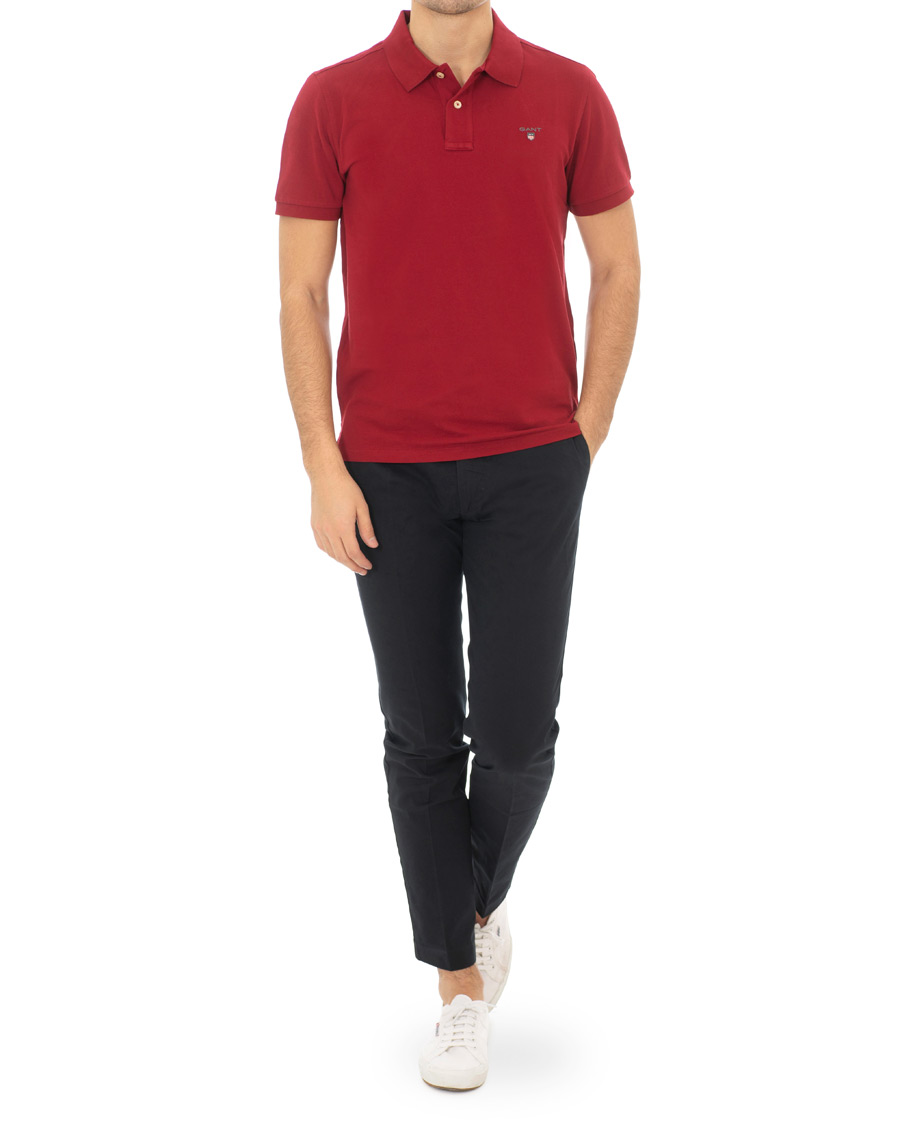 Herren | Poloshirts | GANT | The Original Polo Mahogany Red