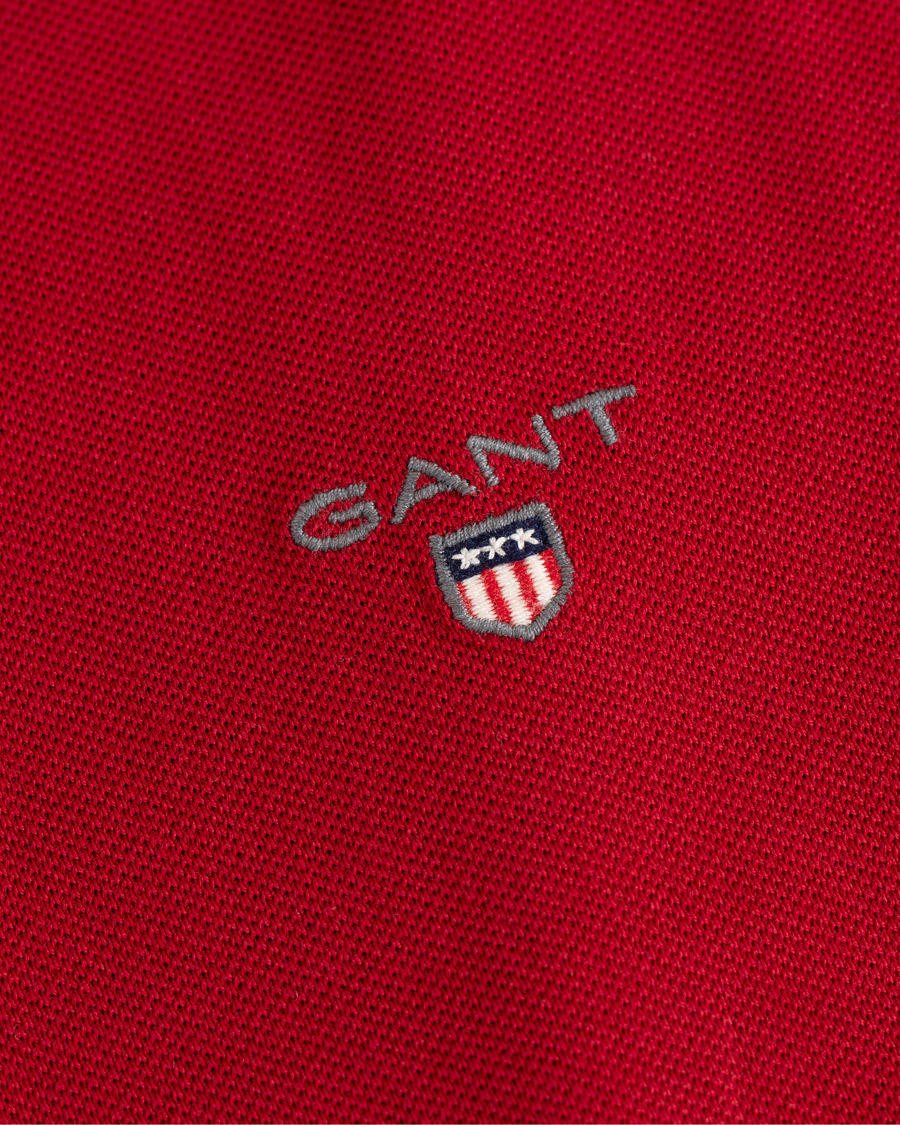 Herren | Poloshirts | GANT | The Original Polo Mahogany Red