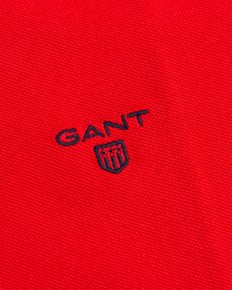 Herren | Poloshirts | GANT | Summer Polo Bright Red